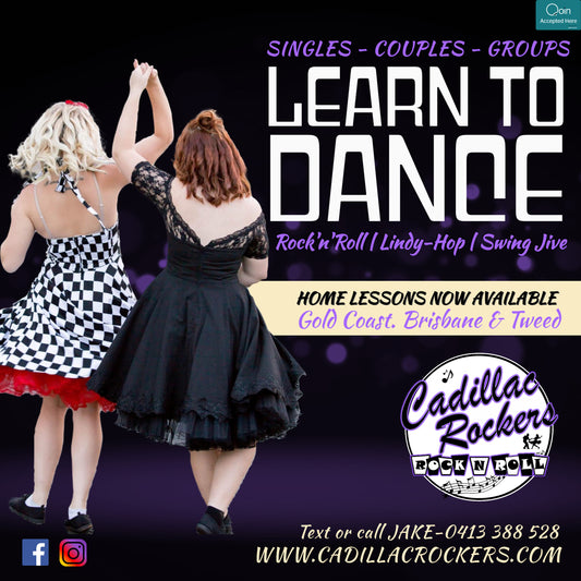 Rock'n'Roll Dance Lesson (1 Hour) - Rockabilly Australia Pty Ltd