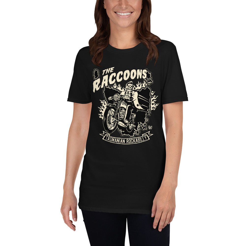 The Raccoons Tasmanian Rockabilly Unisex T-Shirt - Rockabilly Australia Pty Ltd